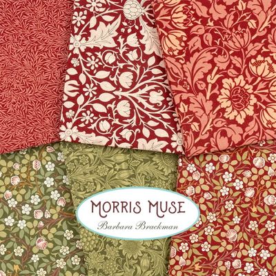 Moda William Morris Muse by Barbara Brackman - Fat Quarter Bundle