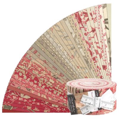 Moda Rouenneries Trois by French General - Jelly Roll