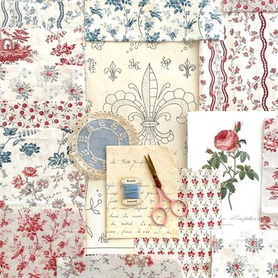 Moda Fabric Fleur de Paris by French General - Charm Pack
