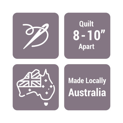 Matilda's Own Wool Poly Batting Charcoal (240cm Width) - Whole Roll 30m