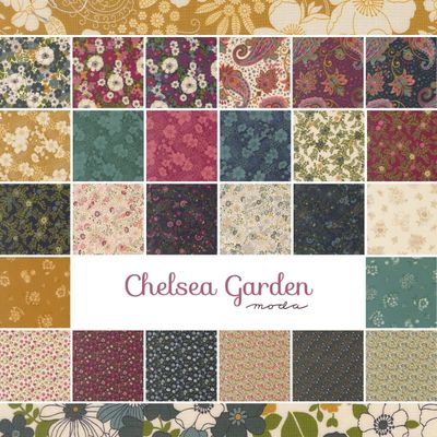 Moda Fabric Chelsea Garden 2026 - Charm Pack 5" Square