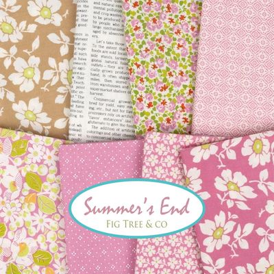 Moda Fabric Summer's End by Fig Tree & Co - Charm Pack