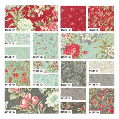 Moda Etchings by 3 Sisters - Layer Cake (Collection for a Cause)