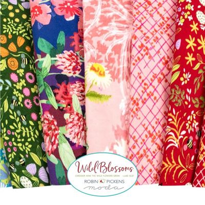 Moda Wild Blossoms by Robin Pickens - Jelly Roll