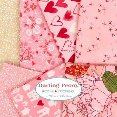Moda Darling Peony by Robin Pickens - Charm Pack