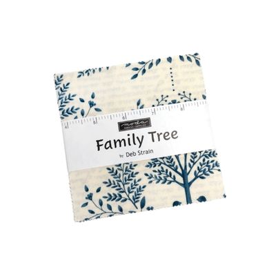 Moda Fabric Family Tree by Deb Strain - Charm Pack