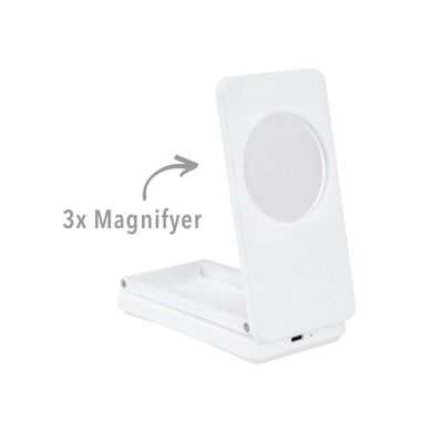 Triumph Z-Folding Portable LED Magnifier Lamp - Rechargeable Sewing Travel Light