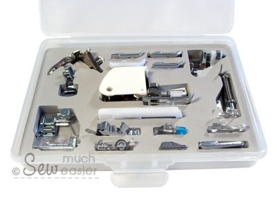 Ultimate Sewing Machine Foot Set (Universal for Low Shank 7mm machines)