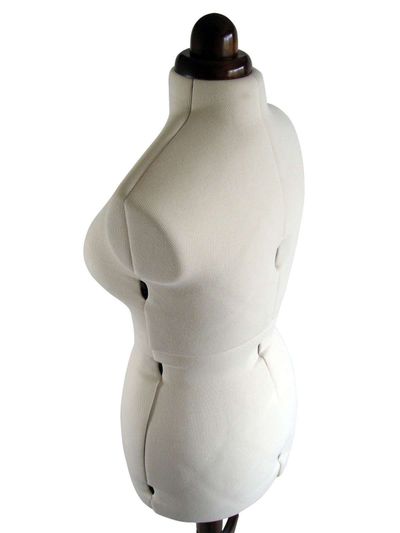 Adjustoform Lady Valet Mannequin Medium Size 14 - 20 in Natural
