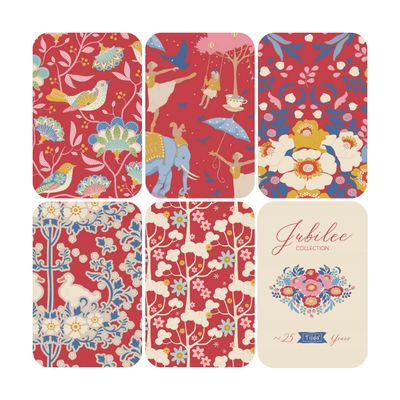Tilda Fabric - Jubilee Fat Quarter 1/4 Bundle