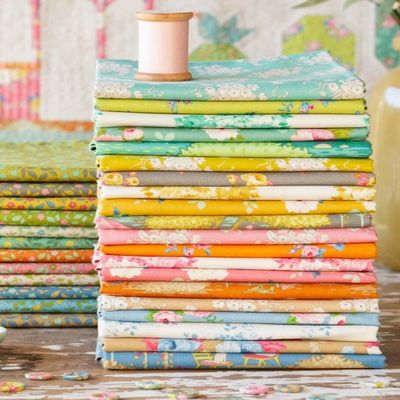 Tilda Fabric - Sunday Brunch Fat Eighth 1/8 Bundle