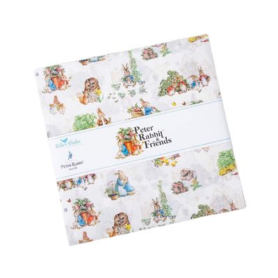 Peter Rabbit & Friends by Riley Blake Designs - Layer Cake / 10" inch Squares