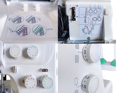 Janome 8004D MyLock Overlocker - Most Budget Friendly