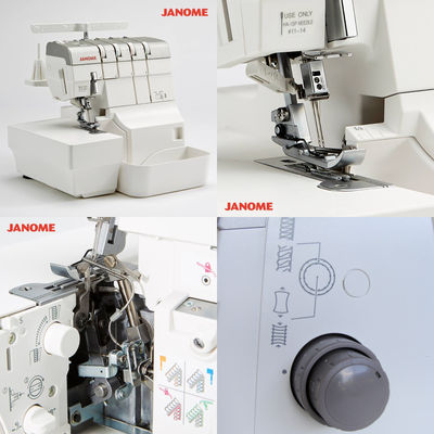 Janome Air Thread AT2000D Overlocker - Easy Threading by Air