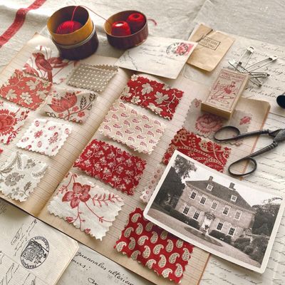 Moda Rouenneries Trois by French General - Layer Cake