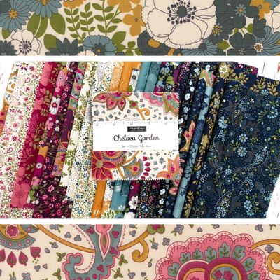 Moda Fabric Chelsea Garden 2026 - Charm Pack 5" Square