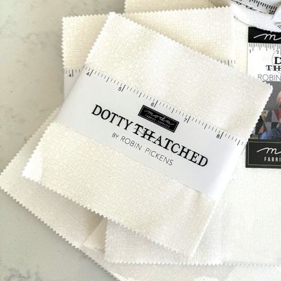 Moda Fabric Dotty Thatched by Robin Pickens - Charm Pack