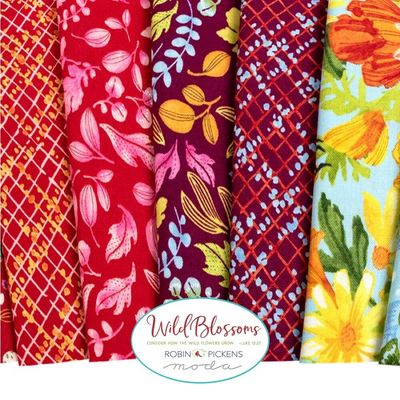 Moda Wild Blossoms by Robin Pickens - Jelly Roll