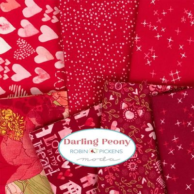 Moda Darling Peony by Robin Pickens - Charm Pack