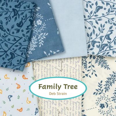 Moda Fabric Family Tree by Deb Strain - Charm Pack