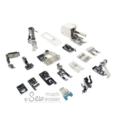 Ultimate Sewing Machine Foot Set (Universal for Low Shank 7mm machines)
