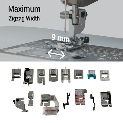 Janome Sewing Machine Foot Adaptor 9mm Models 