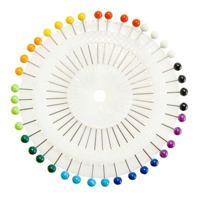 Japanese Sewing Pins by Crown Fox (Bulk Pack x 2400) Non-Erosive Marine-Grade Stainless Steel