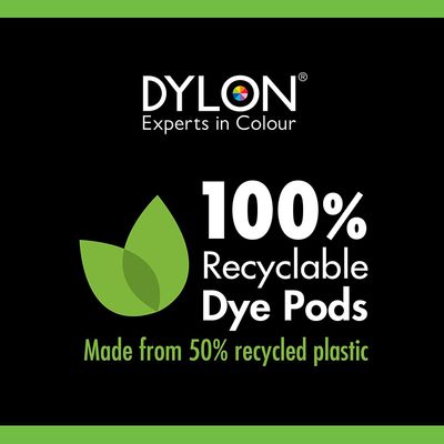 Dylon Intense Black Fabric Dye - Machine Dye Pod