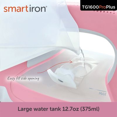 Oliso Smart Iron (TG1600 ProPlus for Australia and NZ) Rose Pink