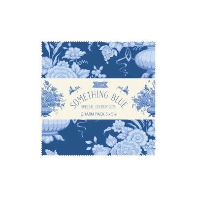 Tilda Fabric - Something Blue 5 inch Charm Pack