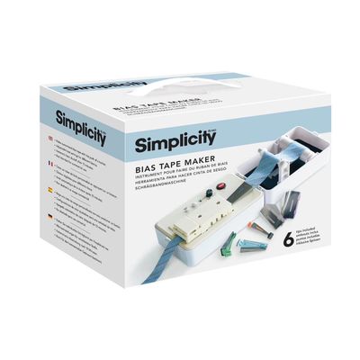 Simplicity Bias Tape Maker Machine Australia - Plus Bonus Bias Binding Foot 