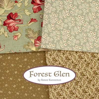Forest Glen Charm Pack by Renee Nanneman for Andover Fabrics