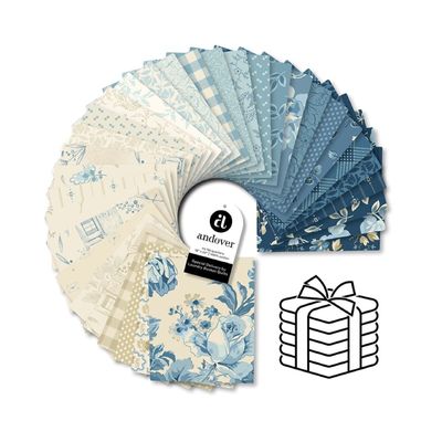 Special Delivery Fat Quarter Bundle - by Laundry Basket Quilts for Andover Fabrics