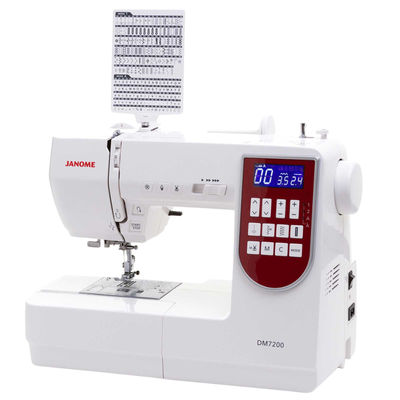 Janome DM7200 Sewing Machine + The Ultimate Feet Set