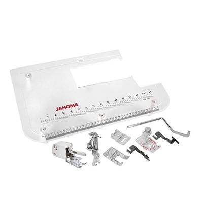 Janome Skyline S3 AE Sewing Machine + Extension Table + Quilting Kit