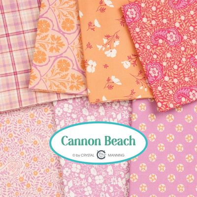 Moda Fabric Cannon Beach by Crystal Manning - Charm Pack