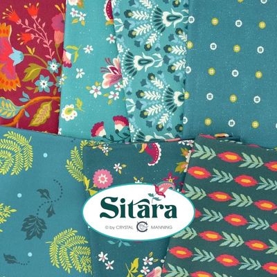 Moda Fabric Sitara by Crystal Manning - Charm Pack