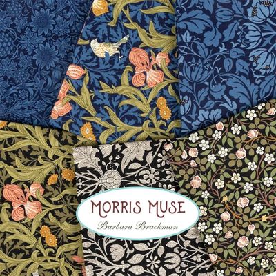 Moda William Morris Muse by Barbara Brackman - Fat Quarter Bundle