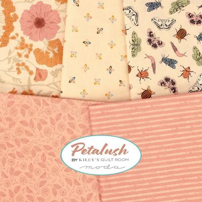 Moda Fabric Petalush by Kiley's Quilt Room  - Charm Pack