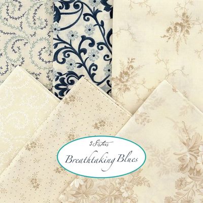 Moda Breathtaking Blues by 3 Sisters - Layer Cake