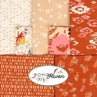 Moda Fabric Boho Haven by Fancy That  - Charm Pack