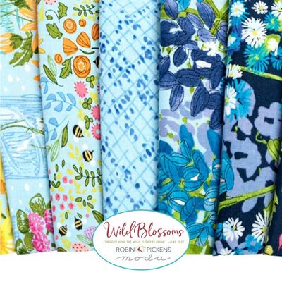 Moda Wild Blossoms by Robin Pickens - Charm Pack