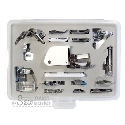 Ultimate Sewing Machine Foot Set (Universal for Low Shank 7mm machines)
