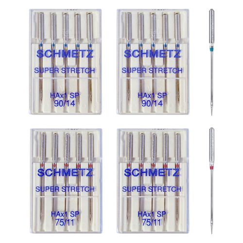 Schmetz Sewing Machine Needles Ha x 1SP for Janome Overlocker Sew