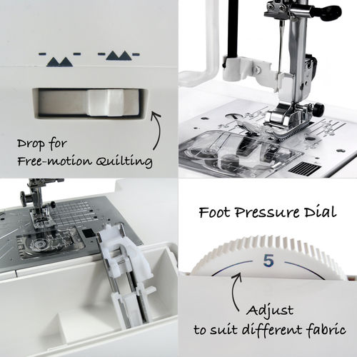 Janome Sewing Machine 4300QDC + The Ultimate Feet Set Sew Much Easier