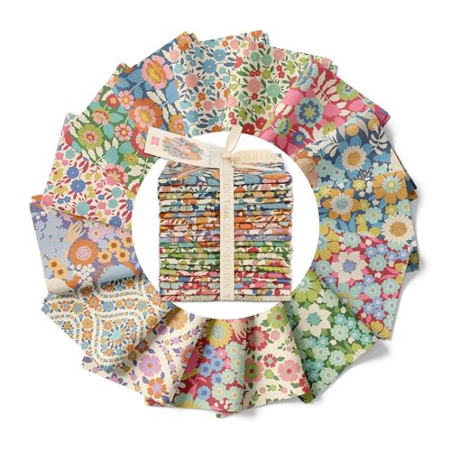 Tilda Fabric - Wallflower Fat Eighth 1/8 Bundle