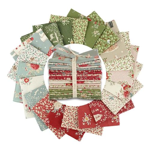 Tilda Fabric - Merry Little Christmas Fat Quarter 1/4 Bundle