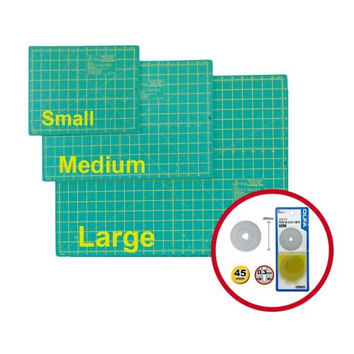 Self-Healing Mat Complete Set + Olfa Blade