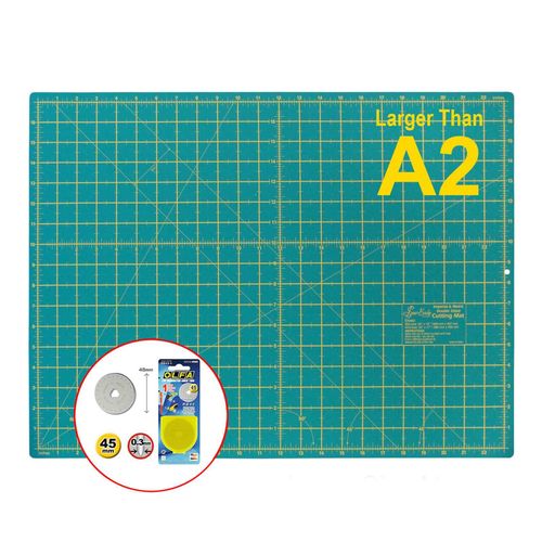 Self-Healing Mat Large Size + Olfa Blade