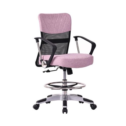 Horn Lux-i Sewing Arm Chair - for Adjustable Height Sewing & Cutting - Pink